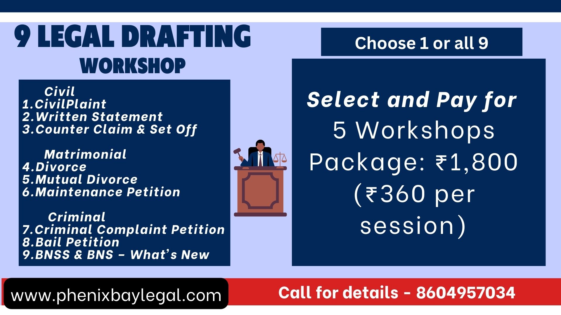 Drafting Workshop On 5 Subject of your choice Image