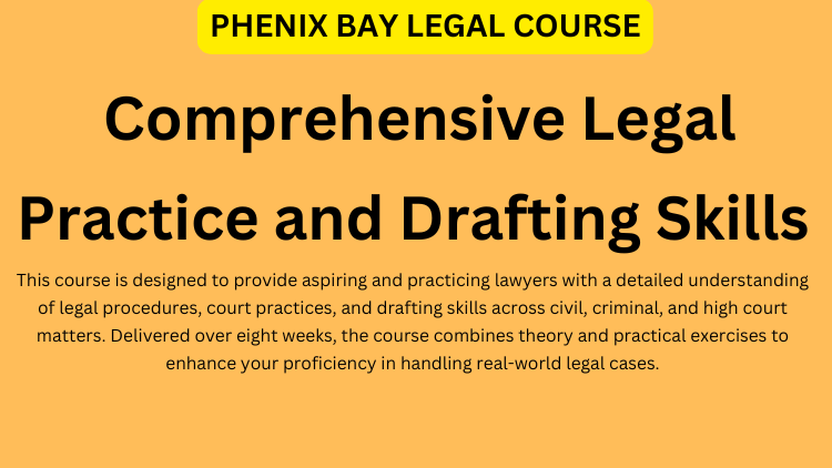 Comprehensive Legal Practice and Drafting Skills Image