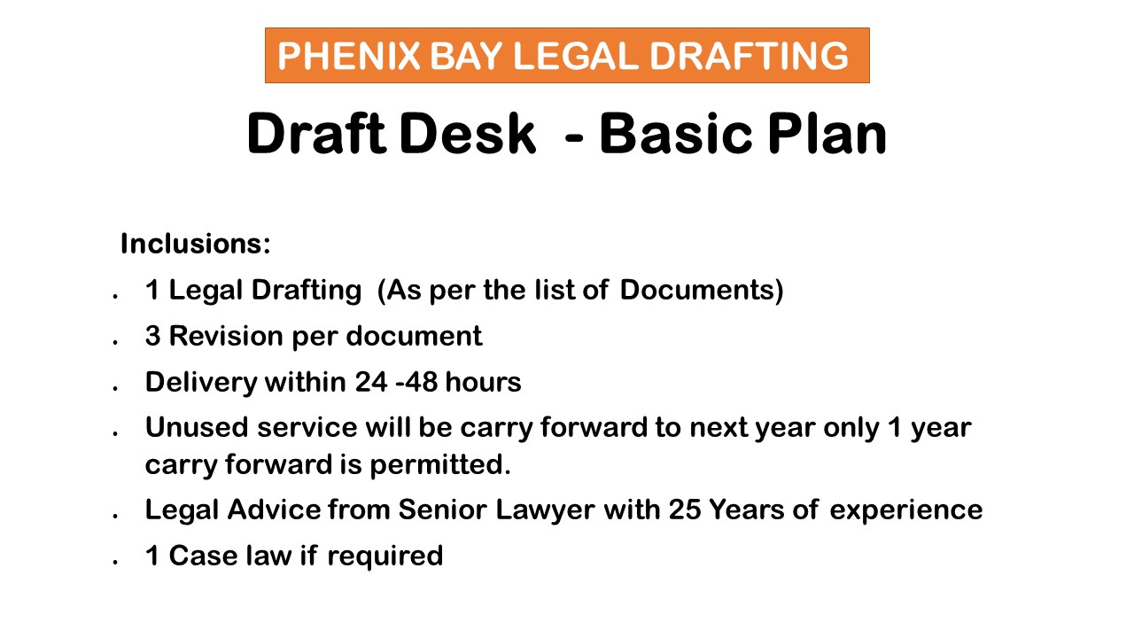 Draft Desk Lawyers - Basic Image