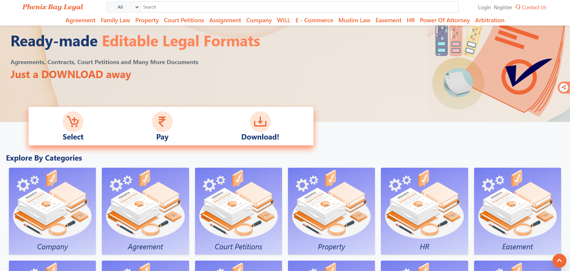 What are the benefits of using a Phenix Bay Legal - Ready-made Legal Formats - Image